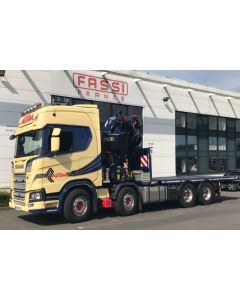 Scania R HL CR20H 8x4 mit Fassi 1100 + JIB "Autaa"