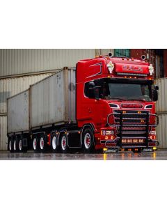 Scania R6 TL 6X2 mit Combiauflieger "BACA"