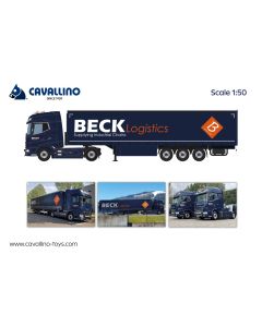 DAF XF+ "Beck Logistics" Planenauflieger