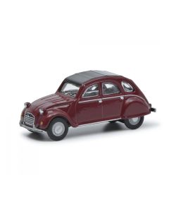 Citroën 2 CV, rot