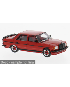 Mercedes W123 AMG, rot