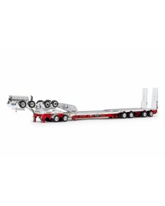Tieflader Swingwing 4x8 mit Dolly 2x8, weiss/rot
