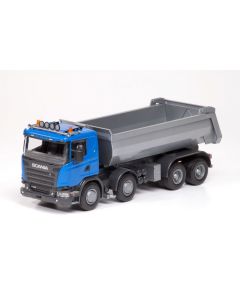 Scania G490 4a Kipper, blau