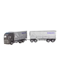 Volvo FH16 750 Planenhängerzug, grau