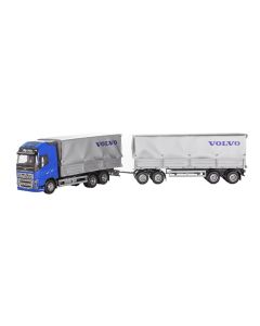 Volvo FH16 750 Planenhängerzug, blau