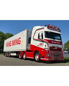 Volvo FH5 Gl. 6x2 mit Containerauflieger "F&R Transport"