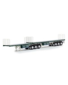 Flachbettaufliegerzug Freighter B Double Flat Top "Hi Quality Heavy Haulage"