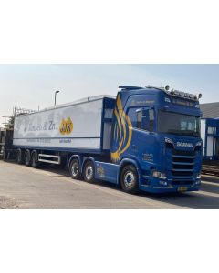 Scania S HL CS20H 6x2 mit Belt Trailer "J. Jansen & Zonen"