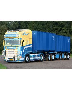 Scania 4-Serie TL 4x2 mit Combitrailer 5a "John v.d. Made"