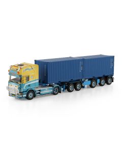 Scania 4-Serie TL 4x2 mit Combitrailer 5a "John v.d. Made"