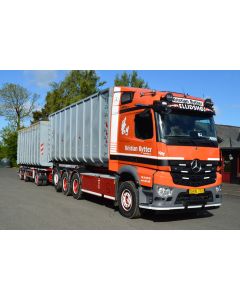 MB Arocs MP4 2.300MM Streamspace 8x4 mit Hakenarmsystem "Kristian Rytter"