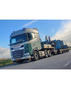 DAF XG 6x2 mit Tieflader "Lock Transport"