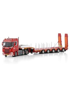 Scania R Normal 6x4 MANOOVR 5-axle with trough 