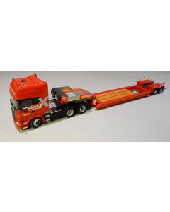 Nooteboom Pendel X 2-achs Tieflader rot Scania ZM