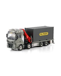MAN TGX XXL EURO 6C (Facelift) 8x4 mit Palfinger PK 480 TEC + 20ft Cont. "Palfinger"