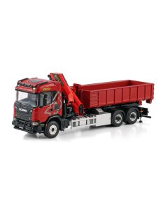 Scania G Normal CG17N 6x4 mit Hakenarmsystem + Palfinger PK 370 TEC "Palfinger"