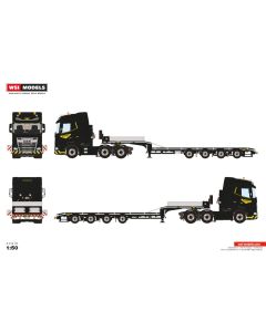 DAF XG My25 6x2 mit Tieflader 4a