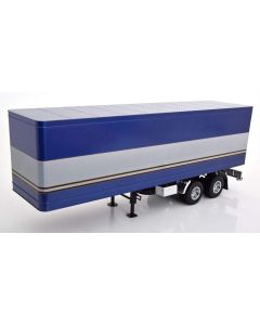 Semi-Trailer blaumetallic/silber
