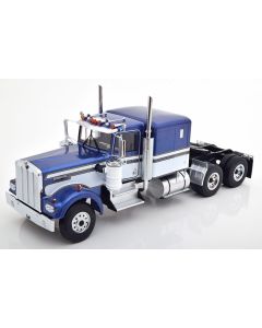 Kenworth W900 blaumetallic/weiß