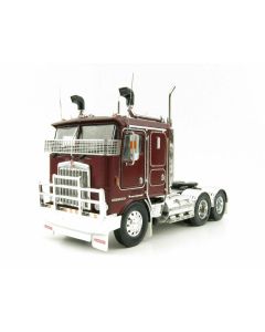 Kenworth K100G 6x4 Prime Mover, Burgundy