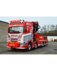 Scania R Normal CR20N 8x4 mit Fassi 1100 "Thomas Berg"